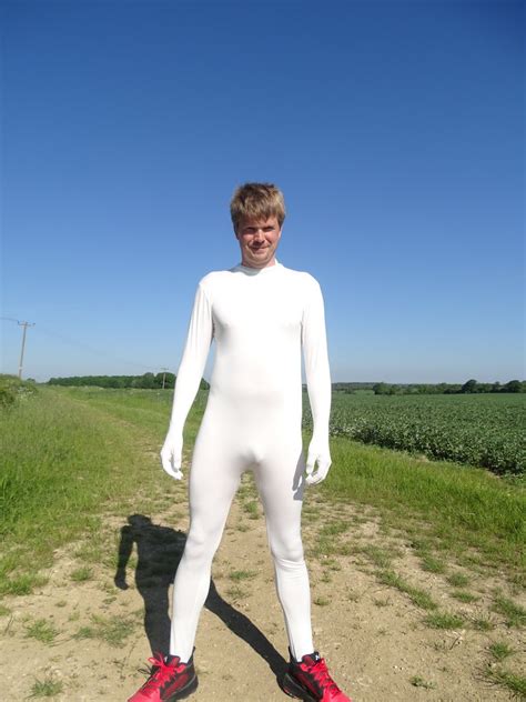 white morphsuit